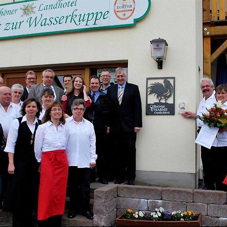 Rhoener Landhotel Haus Zur Wasserkuppe 부스텐사흐센 외부 사진