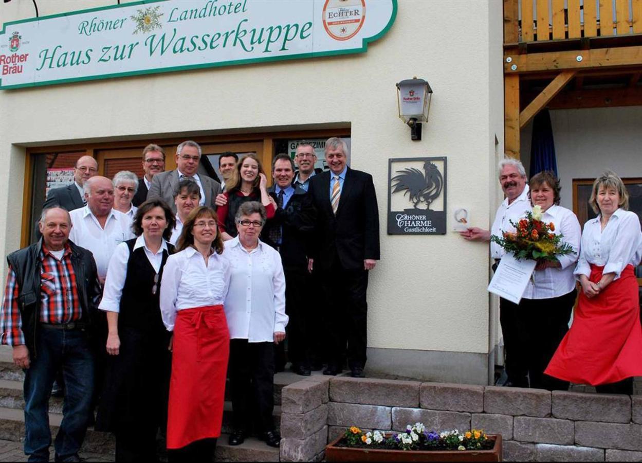 Rhoener Landhotel Haus Zur Wasserkuppe 부스텐사흐센 외부 사진